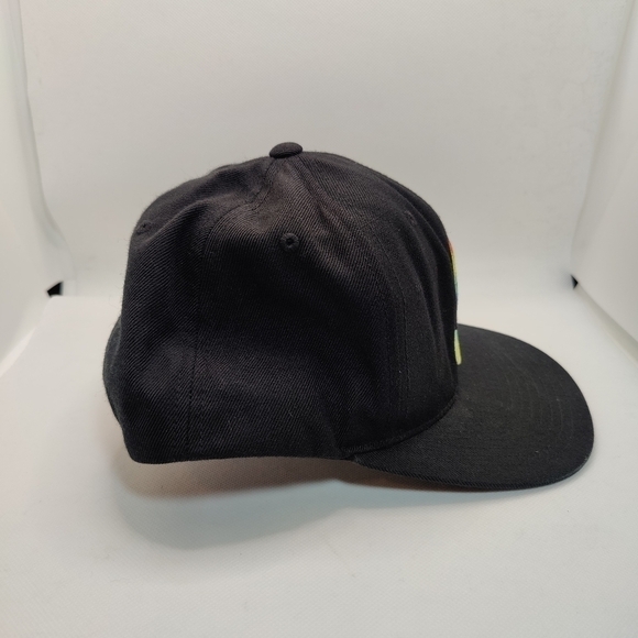 Primitive Apparel Snapback Tie dye Letter P Cap Black Rainbow Colorful Hat OS - Picture 5 of 7